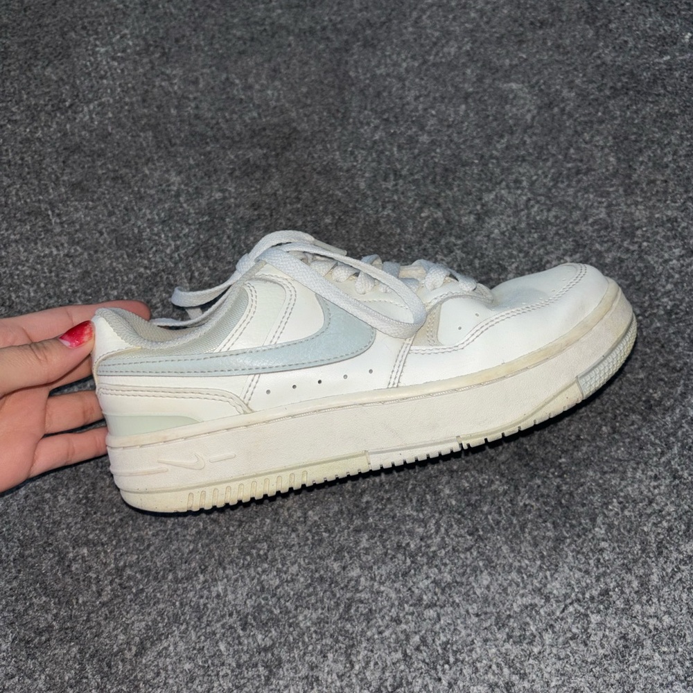 Nike Women's White and Gray Sneakers